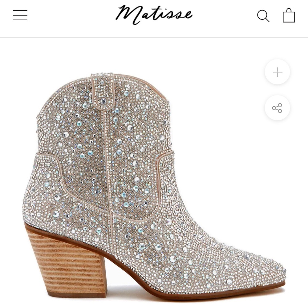 Brand new. Still in plastic and box! Stunning boots!